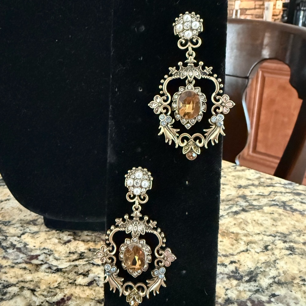 Chloe + Isabel Royal Thistle Statement Earrings